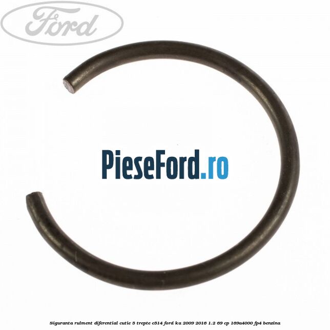 Siguranta rulment diferential cutie 5 trepte C514 Ford Ka 2009-2016 1.2 69 cp 169A4000, FP4 benzina