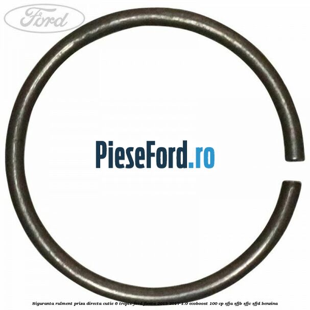 Siguranta rulment priza directa cutie 6 trepte Ford Fiesta 2013-2017 1.0 EcoBoost 100 cp SFJA, SFJB, SFJC, SFJD benzina