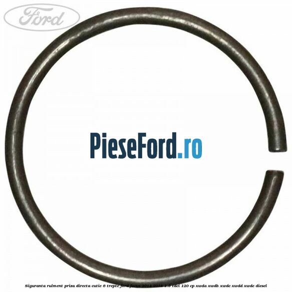 Siguranta rulment priza directa cutie 6 trepte Ford Focus 2014-2018 1.5 TDCi 120 cp XWDA, XWDB, XWDC, XWDD, XWDE diesel
