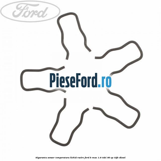 Siguranta senzor temperatura lichid racire Ford B-Max 1.6 TDCi 95 cp T3JB diesel