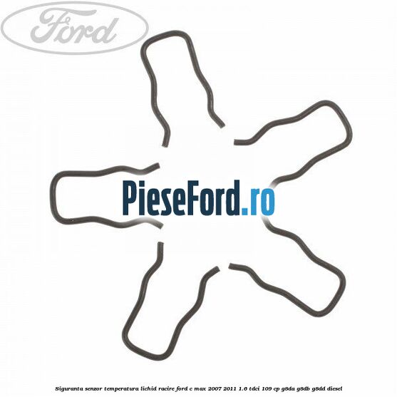Siguranta senzor temperatura lichid racire Ford C-Max 2007-2011 1.6 TDCi 109 cp G8DA, G8DB, G8DD diesel