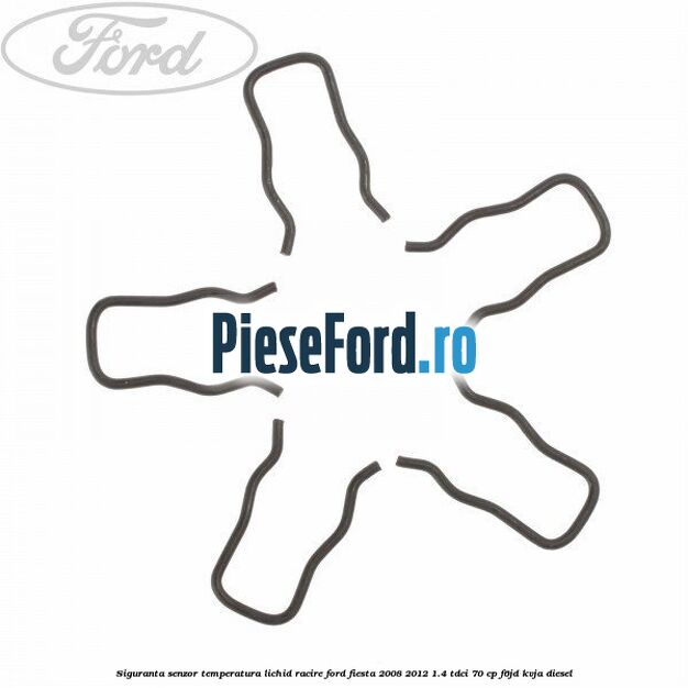 Siguranta senzor temperatura lichid racire Ford Fiesta 2008-2012 1.4 TDCi 70 cp F6JD, KVJA diesel