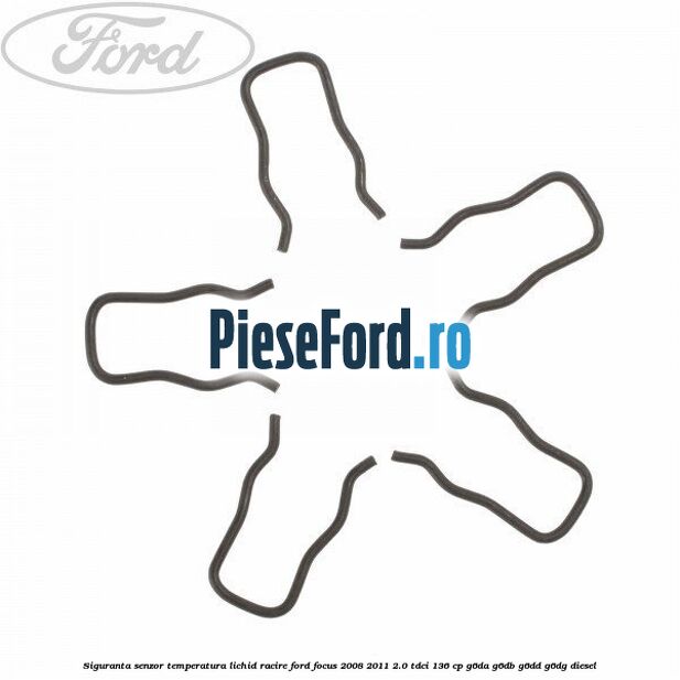 Siguranta senzor temperatura lichid racire Ford Focus 2008-2011 2.0 TDCi 136 cp Siguranta senzor temperatura lichid racire Ford Focus 2008-2011 2.0 TDCi 136 cp G6DA, G6DB, G6DD, G6DG diesel
