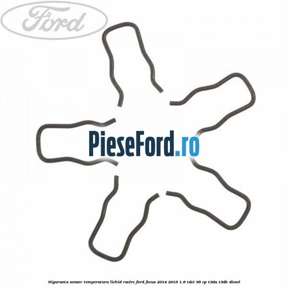 Siguranta senzor temperatura lichid racire Ford Focus 2014-2018 1.6 TDCi 95 cp T3DA, T3DB diesel