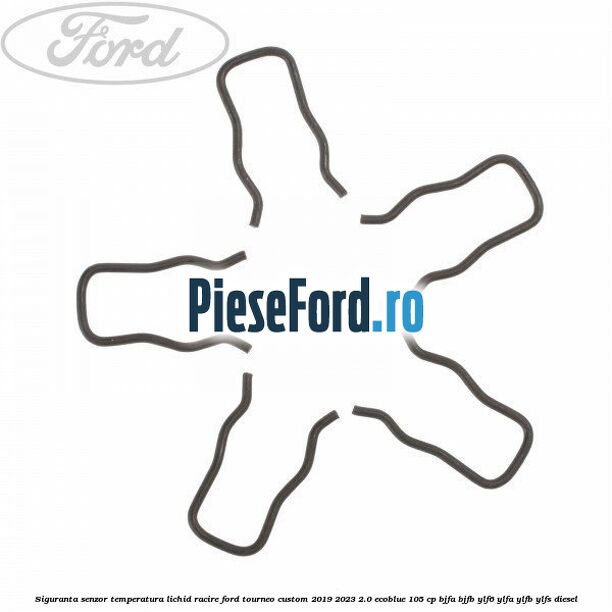 Siguranta senzor temperatura lichid racire Ford Tourneo Custom 2019-2023 2.0 EcoBlue 105 cp BJFA, BJFB, YLF6, YLFA, YLFB, YLFS diesel