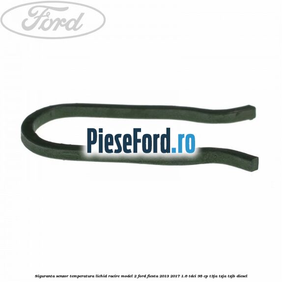 Siguranta senzor temperatura lichid racire model 2 Ford Fiesta 2013-2017 1.6 TDCi 95 cp T3JA, TZJA, TZJB diesel