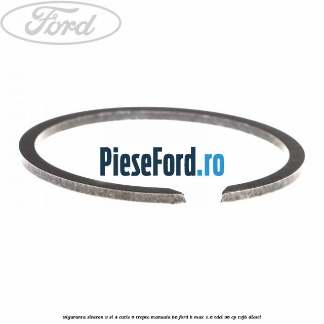 Siguranta sincron 3 si 4 cutie 6 trepte manuala B6 Ford B-Max 1.6 TDCi 95 cp T3JB diesel