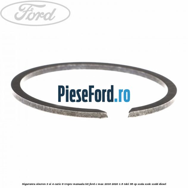 Siguranta sincron 3 si 4 cutie 6 trepte manuala B6 Ford C-Max 2016-2020 1.5 TDCi 95 cp XXDA, XXDC, XXDD diesel