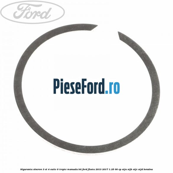 Siguranta sincron 3 si 4 cutie 6 trepte manuala B6 Ford Fiesta 2013-2017 1.25 60 cp STJA, STJB, STJC, STJD benzina