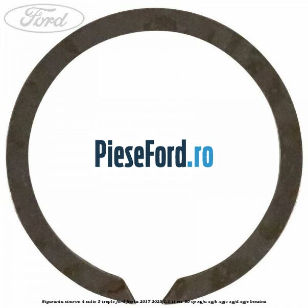 Siguranta sincron 4 cutie 5 trepte Ford Fiesta 2017-2023 1.1 Ti-VCT 86 cp XYJA, XYJB, XYJC, XYJD, XYJE benzina