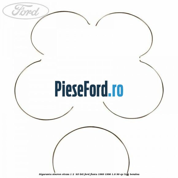Siguranta sincron Viteza 1-2  B5/IB5 Ford Fiesta 1989-1996 1.6 90 cp L1G1 benzina
