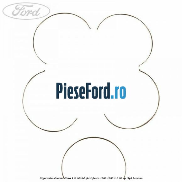 Siguranta sincron Viteza 1-2  B5/IB5 Ford Fiesta 1989-1996 1.6 90 cp L1G1 benzina