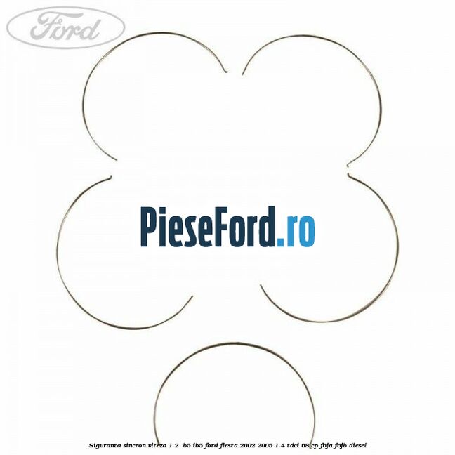 Siguranta sincron Viteza 1-2 B5/IB5 Ford Fiesta 2002-2005 1.4 TDCi 68 cp Siguranta sincron Viteza 1-2 B5/IB5 Ford Fiesta 2002-2005 1.4 TDCi 68 cp F6JA, F6JB diesel
