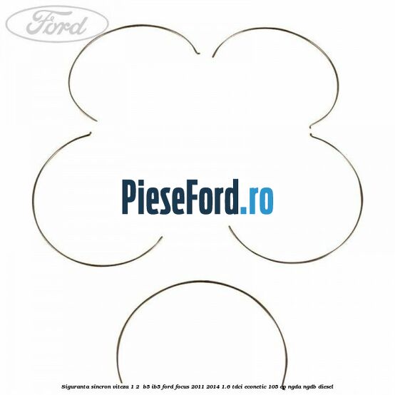 Siguranta sincron Viteza 1-2  B5/IB5 Ford Focus 2011-2014 1.6 TDCi ECOnetic 105 cp NGDA, NGDB diesel
