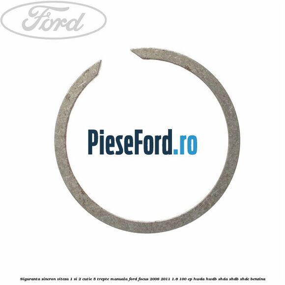 Siguranta sincron viteza 1 si 2 cutie 5 trepte manuala Ford Focus 2008-2011 1.6 100 cp HWDA, HWDB, SHDA, SHDB, SHDC benzina