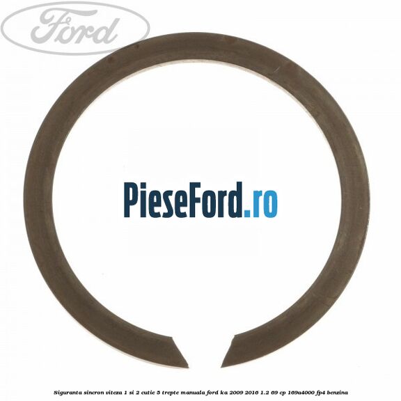 Siguranta sincron viteza 1 si 2 cutie 5 trepte manuala Ford Ka 2009-2016 1.2 69 cp 169A4000, FP4 benzina