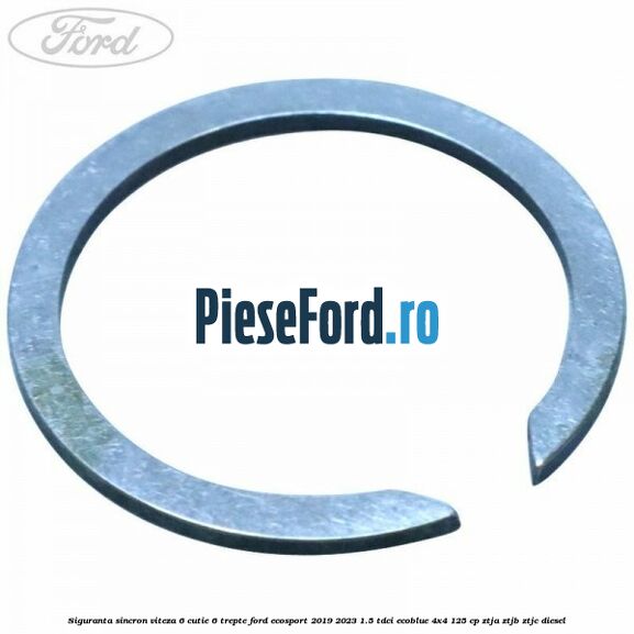 Siguranta sincron viteza 6 cutie 6 trepte Ford EcoSport 2019-2023 1.5 TDCi EcoBlue 4x4 125 cp ZTJA, ZTJB, ZTJC diesel