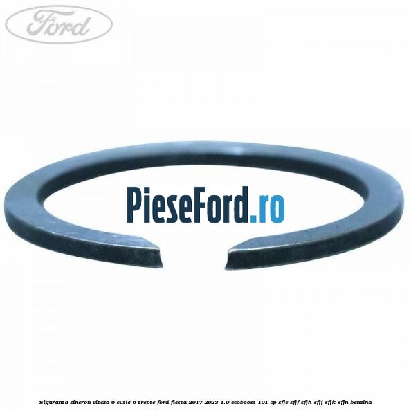 Siguranta sincron viteza 6 cutie 6 trepte Ford Fiesta 2017-2023 1.0 EcoBoost 101 cp SFJE, SFJF, SFJH, SFJJ, SFJK, SFJN benzina