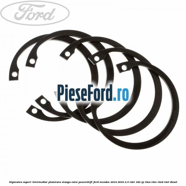 Siguranta suport intermediar planetara stanga cutie Powershift Ford Mondeo 2014-2018 2.0 TDCi 180 cp T8CA, T8CC, T8CD, T8CL diesel
