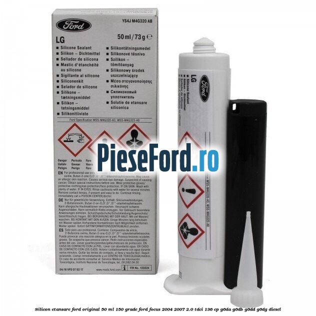 Silicon etansare Ford Original 50 ml 150 grade Ford Focus 2004-2007 2.0 TDCi 136 cp G6DA, G6DB, G6DD, G6DG diesel