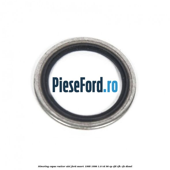 Simering capac racitor ulei Ford Escort 1995-1998 1.8 TD 90 cp RFD, RFK, RFS diesel