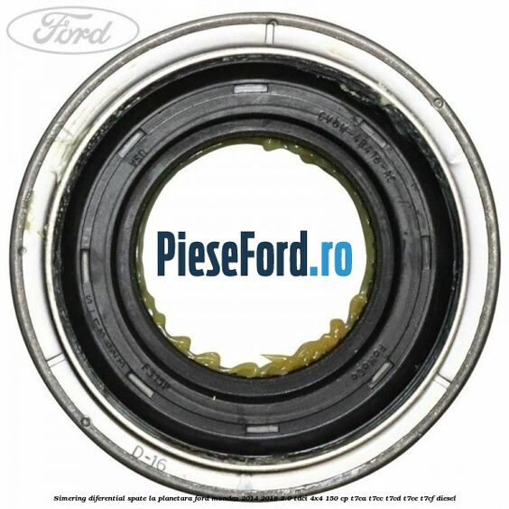 Simering diferential spate, la planetara Ford Mondeo 2014-2018 2.0 TDCi 4x4 150 cp T7CA, T7CC, T7CD, T7CE, T7CF diesel