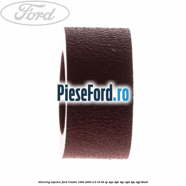 Simering injector Ford Transit 1994-2000 2.5 TD 85 cp 4GA, 4GB, 4GC, 4GD, 4GE, 4GF diesel