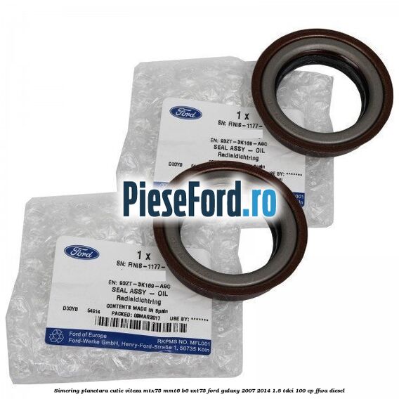 Simering planetara cutie viteza MTX75/MMT6/B6/VXT75 Ford Galaxy 2007-2014 1.8 TDCi 100 cp Simering planetara cutie viteza MTX75/MMT6/B6/VXT75 Ford Galaxy 2007-2014 1.8 TDCi 100 cp FFWA diesel