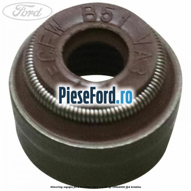 Simering supapa Ford Ka 2009-2016 1.2 69 cp 169A4000, FP4 benzina