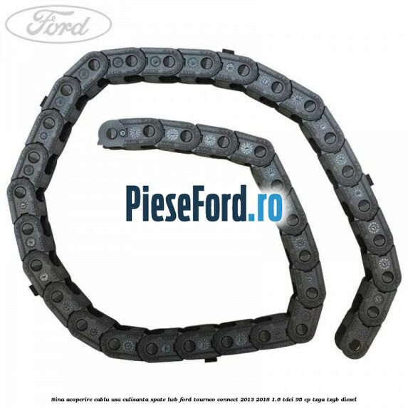 Sina acoperire cablu usa culisanta spate LWB Ford Tourneo Connect 2013-2018 1.6 TDCi 95 cp TZGA, TZGB diesel