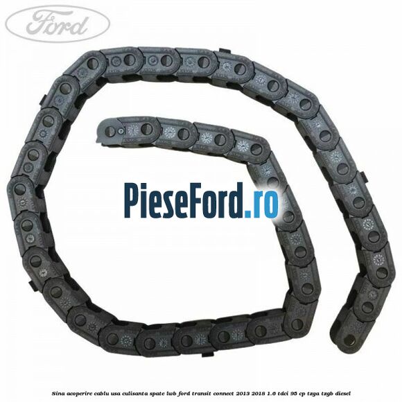 Sina acoperire cablu usa culisanta spate LWB Ford Transit Connect 2013-2018 1.6 TDCi 95 cp TZGA, TZGB diesel