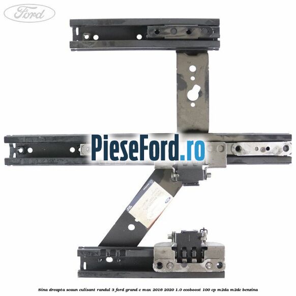 Sina dreapta scaun culisant randul 3 Ford Grand C-Max 2016-2020 1.0 EcoBoost 100 cp M2DA, M2DC benzina