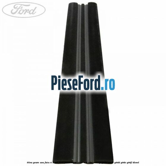 Sina geam usa fata 4/5 usi Ford Focus 2008-2011 1.6 TDCi 109 cp G8DA, G8DB, G8DD, G8DE, G8DF diesel
