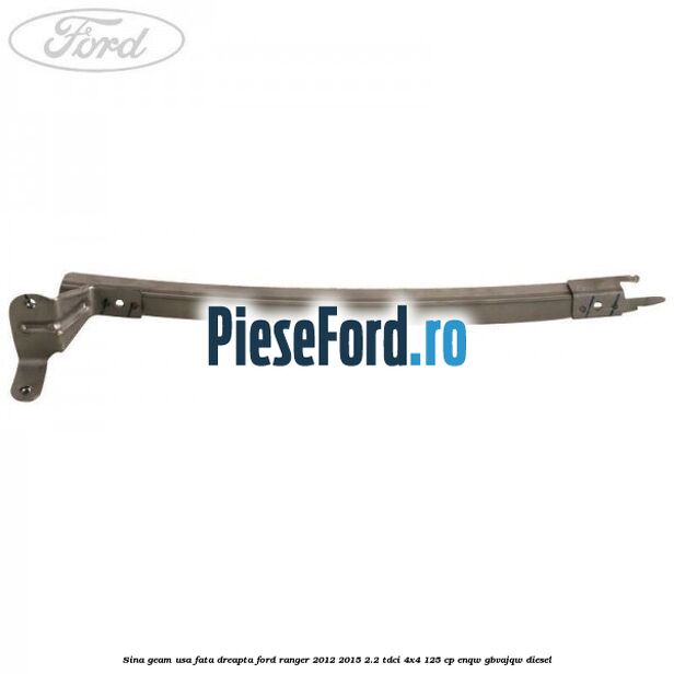 Sina geam usa fata dreapta Ford Ranger 2012-2015 2.2 TDCi 4x4 125 cp ENQW, GBVAJQW diesel
