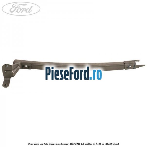 Sina geam usa fata dreapta Ford Ranger 2019-2022 2.0 EcoBlue 4x4 130 cp T20DD0J diesel