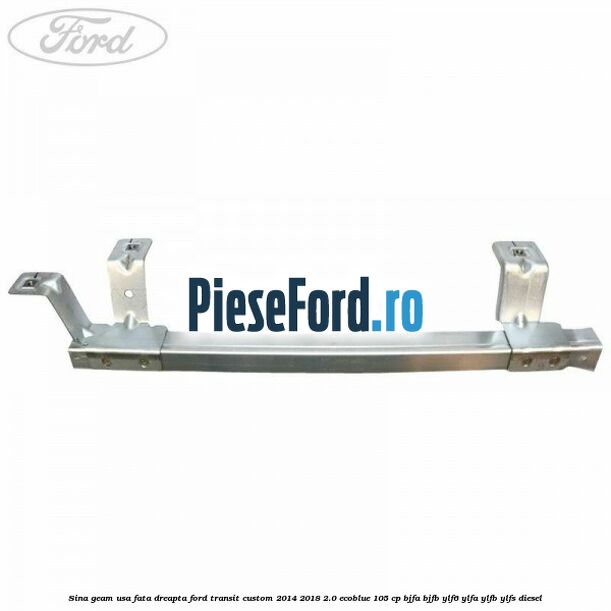 Sina geam usa fata dreapta Ford Transit Custom 2014-2018 2.0 EcoBlue 105 cp BJFA, BJFB, YLF6, YLFA, YLFB, YLFS diesel