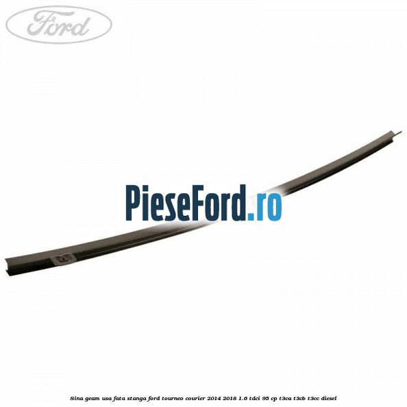 Sina geam usa fata stanga Ford Tourneo Courier 2014-2018 1.6 TDCi 95 cp T3CA, T3CB, T3CC diesel