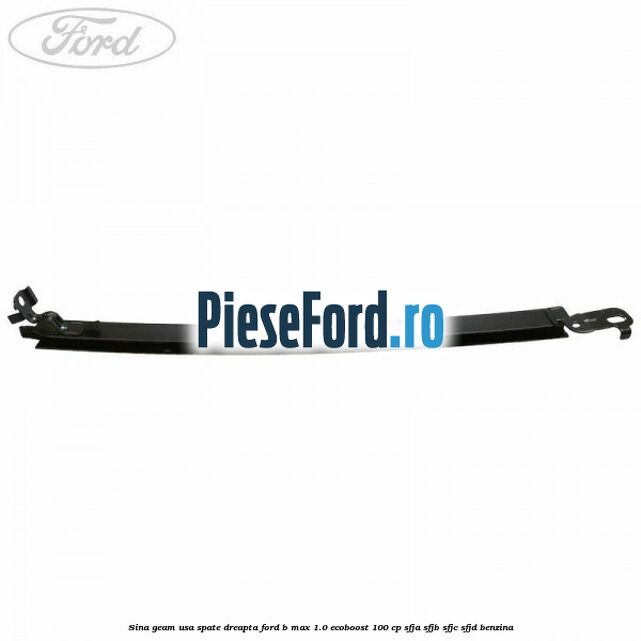 Sina geam usa spate dreapta Ford B-Max 1.0 EcoBoost 100 cp SFJA, SFJB, SFJC, SFJD benzina