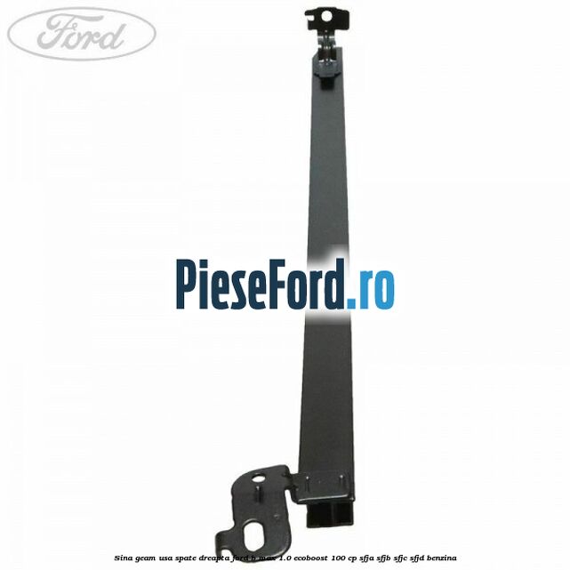 Sina geam usa spate dreapta Ford B-Max 1.0 EcoBoost 100 cp SFJA, SFJB, SFJC, SFJD benzina