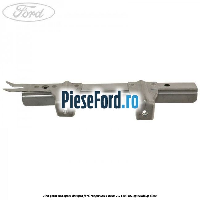 Sina geam usa spate dreapta Ford Ranger 2016-2020 2.2 TDCi 131 cp T22DD0P diesel