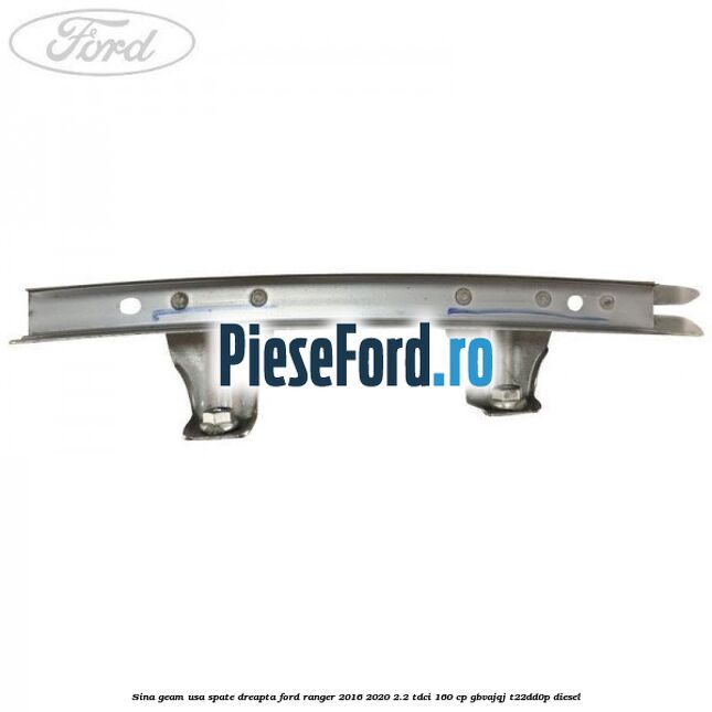 Sina geam usa spate dreapta Ford Ranger 2016-2020 2.2 TDCi 160 cp Sina geam usa spate dreapta Ford Ranger 2016-2020 2.2 TDCi 160 cp GBVAJQJ, T22DD0P diesel