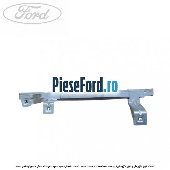 Sina ghidaj geam fata dreapta spre spate Ford Transit 2014-2018 2.0 EcoBlue 105 cp BJFA, BJFB, YLF6, YLFA, YLFB, YLFS diesel