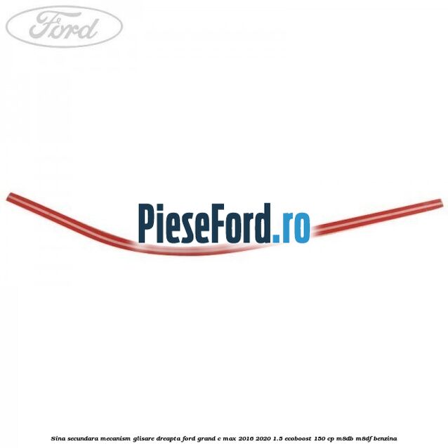 Sina secundara mecanism glisare dreapta Ford Grand C-Max 2016-2020 1.5 EcoBoost 150 cp M8DB, M8DF benzina