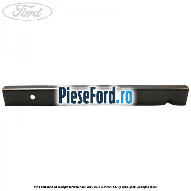 Sina unitate 6 CD changer Ford Mondeo 2008-2014 2.0 TDCi 140 cp QXBA, QXBB, UFBA, UFBB diesel