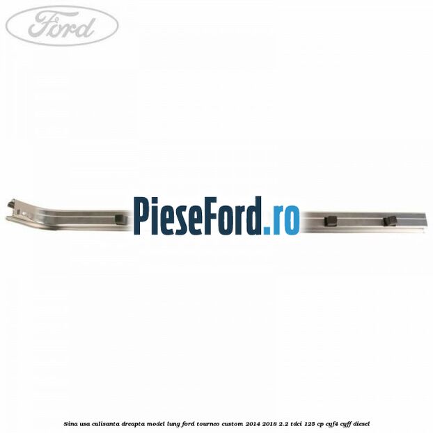 Sina usa culisanta dreapta model lung Ford Tourneo Custom 2014-2018 2.2 TDCi 125 cp CYF4, CYFF diesel