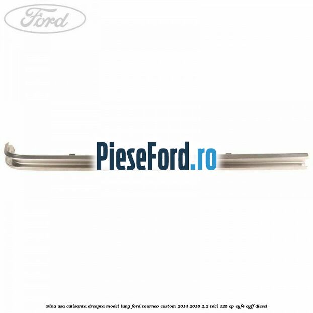 Sina usa culisanta dreapta model lung Ford Tourneo Custom 2014-2018 2.2 TDCi 125 cp CYF4, CYFF diesel