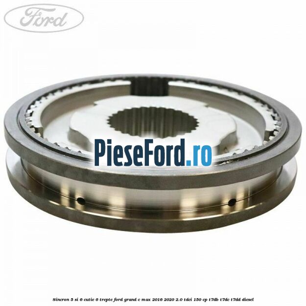 Sincron 5 si 6 cutie 6 trepte Ford Grand C-Max 2016-2020 2.0 TDCi 150 cp T7DB, T7DC, T7DD diesel