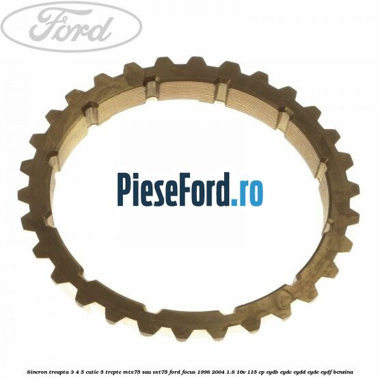 Sincron treapta 3/4/5 cutie 5 trepte MTX75 sau VXT75 Ford Focus 1998-2004 1.8 16V 115 cp EYDB, EYDC, EYDD, EYDE, EYDF benzina