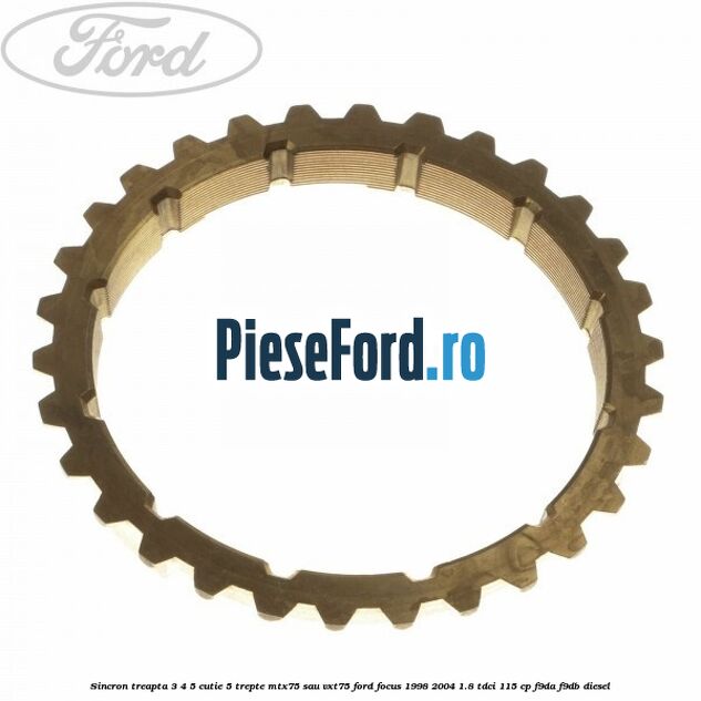 Sincron treapta 3/4/5 cutie 5 trepte MTX75 sau VXT75 Ford Focus 1998-2004 1.8 TDCi 115 cp Sincron treapta 3/4/5 cutie 5 trepte MTX75 sau VXT75 Ford Focus 1998-2004 1.8 TDCi 115 cp F9DA, F9DB diesel