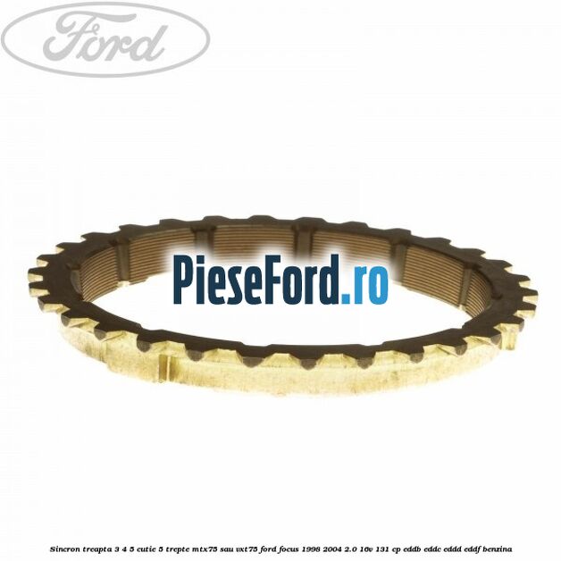 Sincron treapta 3/4/5 cutie 5 trepte MTX75 sau VXT75 Ford Focus 1998-2004 2.0 16V 131 cp EDDB, EDDC, EDDD, EDDF benzina